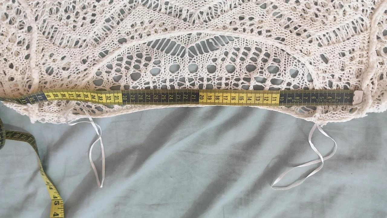 Robe courte en dentelle H&M M | Vestido rendado – photo 9
